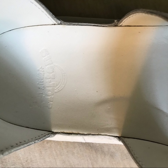 Dr Martens Clarissa White Chunky Sandal - Picture 14 of 15